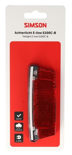 Simson Aurora achterlicht E-line E100C-B