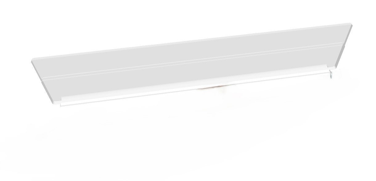 Legbordverdeler glad t.b.v vertande verdeler 442x75mm