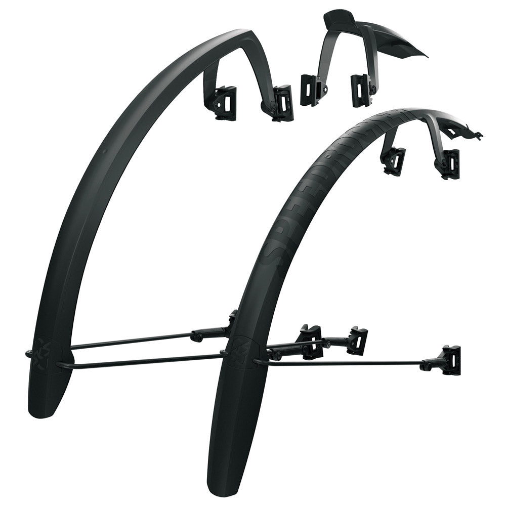 SKS spatbordset Speedrocker XL 28" 57mm zwart