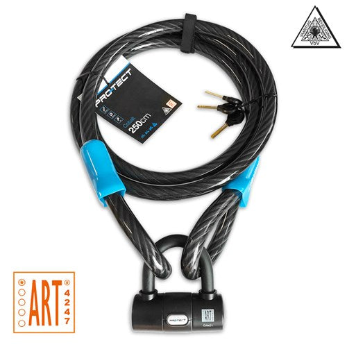 Pro-Tect SLOTKABEL 2-OGEN "Cobalt" 2,5M 20mm ART1* / VBV