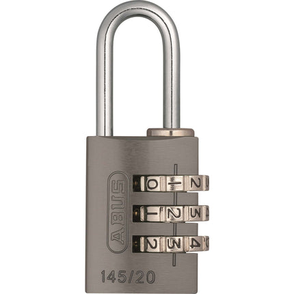 Cadenas Abus code 145/20 titane