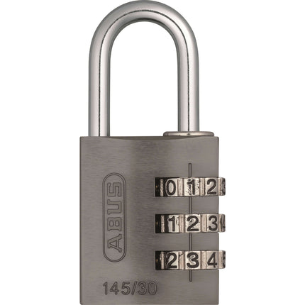 Abus padlock code 145/30 titanium