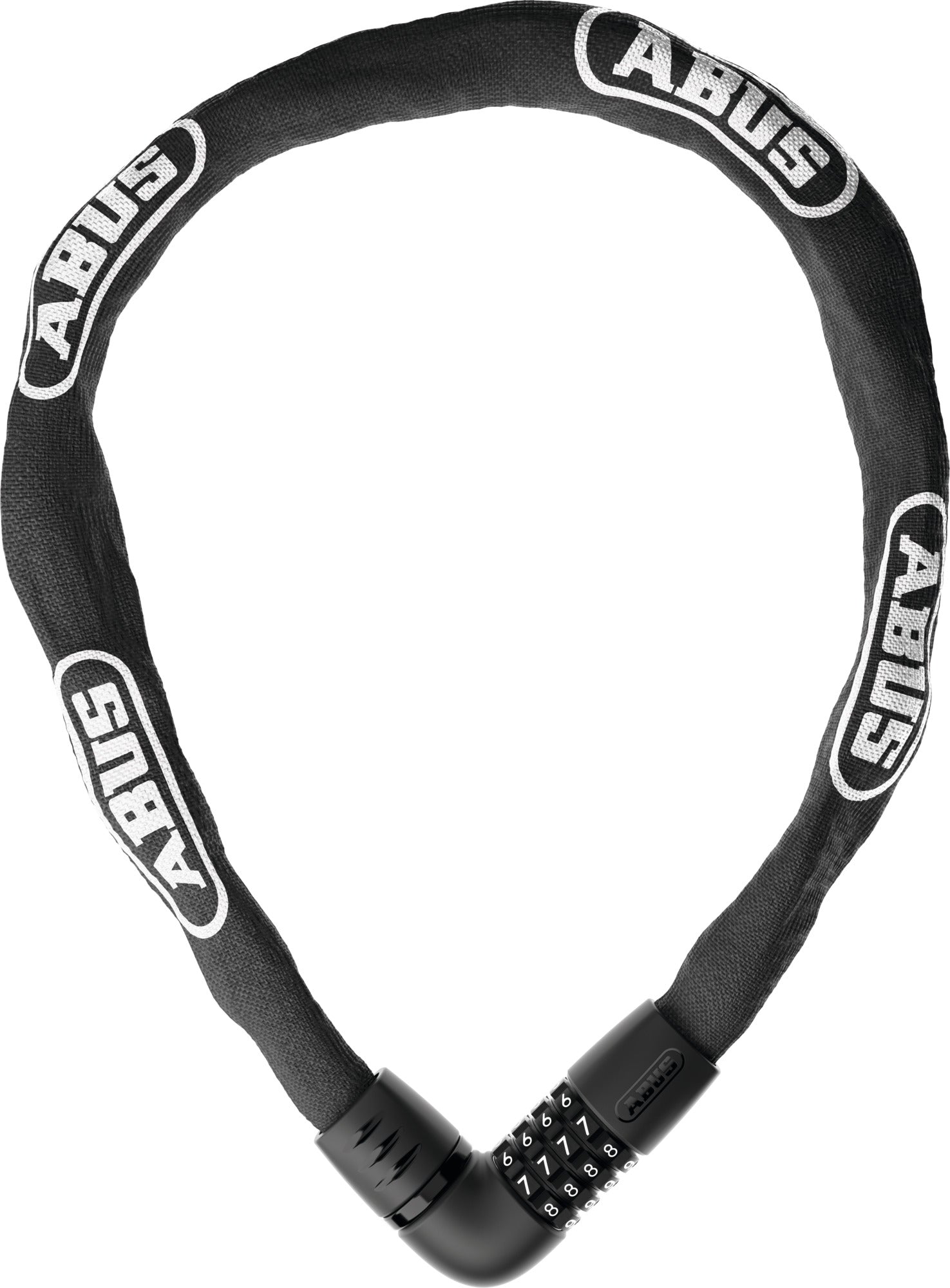 Abus kettingslot code Tresor 6807C/85 black