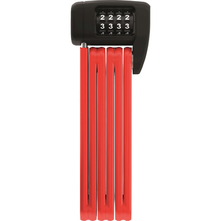 Abus folding lock Bordo Combo Lite 6055C/85 red SH