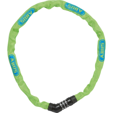 Abus chain lock code Steel-O-Chain 4804C/75 lime