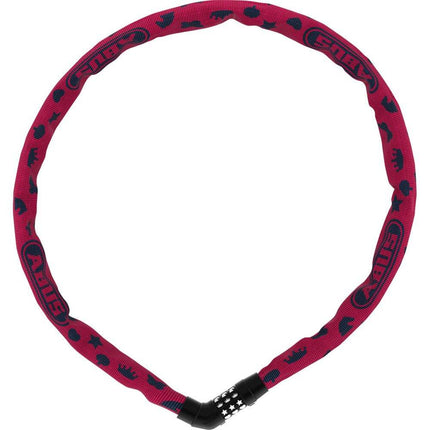Abus chain lock code 4804C/75 pink symbols