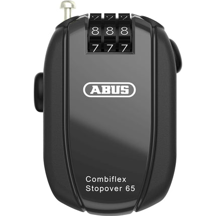 Abus cable lock code Combiflex StopOver 65 black