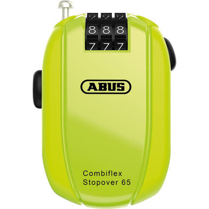 Abus kabelslot code Combiflex StopOver 65 neon
