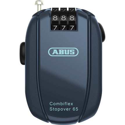 Abus cable lock code Combiflex StopOver 65 blue