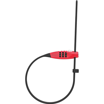 Abus cable lock code Combiflex TravelGuard red