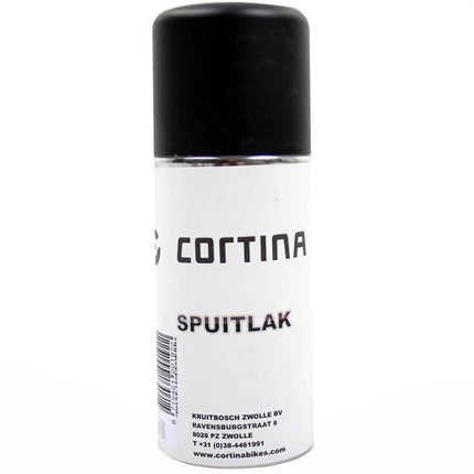 Cortina spray paint UZZ69005 Jet Black Matte 150ml