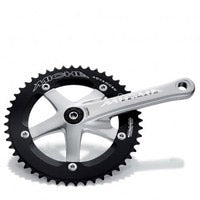Miche Crankstel Pista Advanced 170mm 48tds. 1/8 zilver