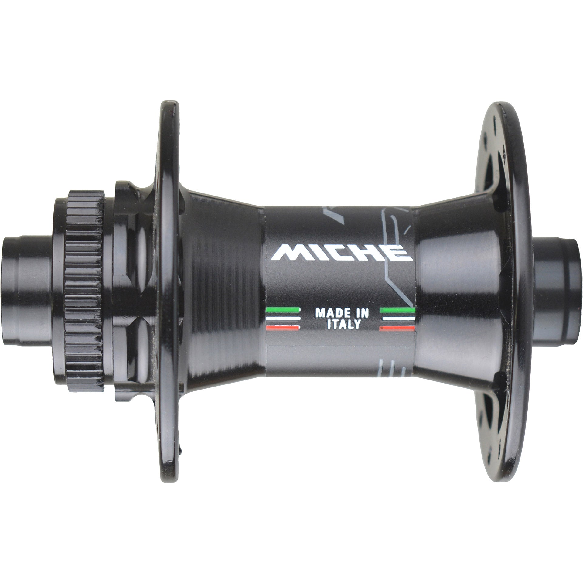 Miche Voornaaf Race DX QR centerlock schijfrem 24g zwart