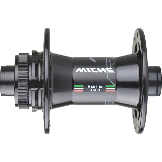 Miche Voornaaf Race DX QR centerlock schijfrem 24g zwart