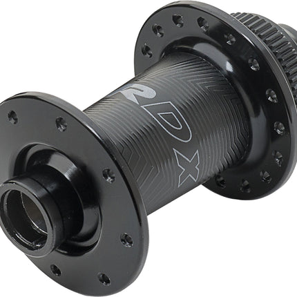 Miche voornaaf R-DX 28g TX12 centerlock steekas of QR zwart
