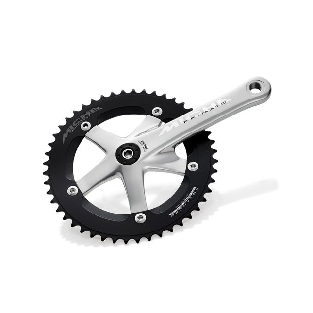 Miche Crankstel Pista Advanced 170mm 49tds. 1/8 zilver