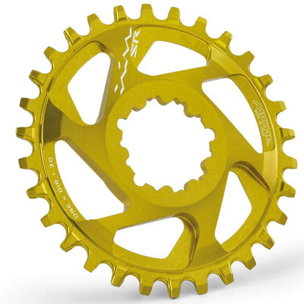 Miche chainring 11S 30T XM SR yellow Aluminum