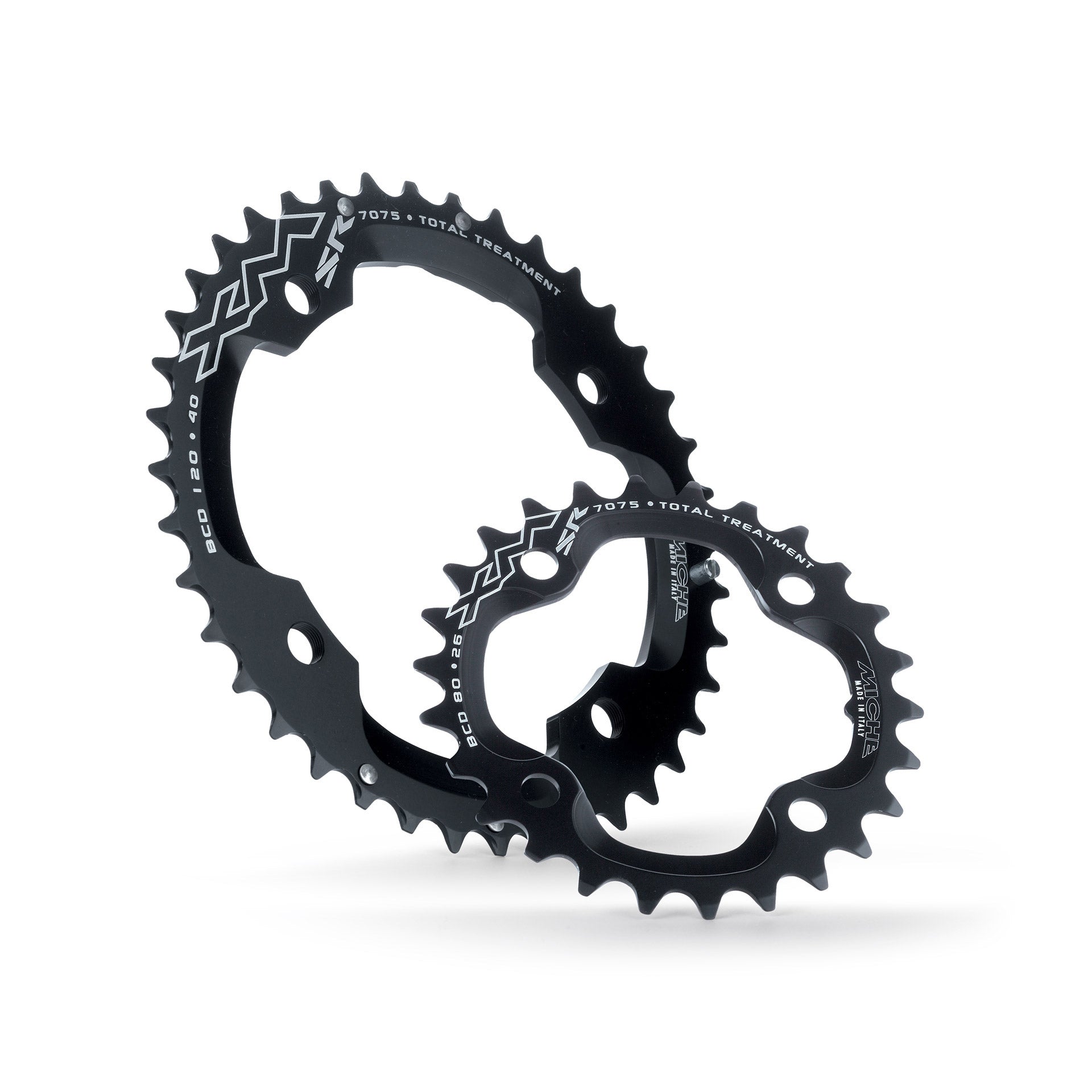 Miche kettingblad Supertype 130/39T shimano triple zilver