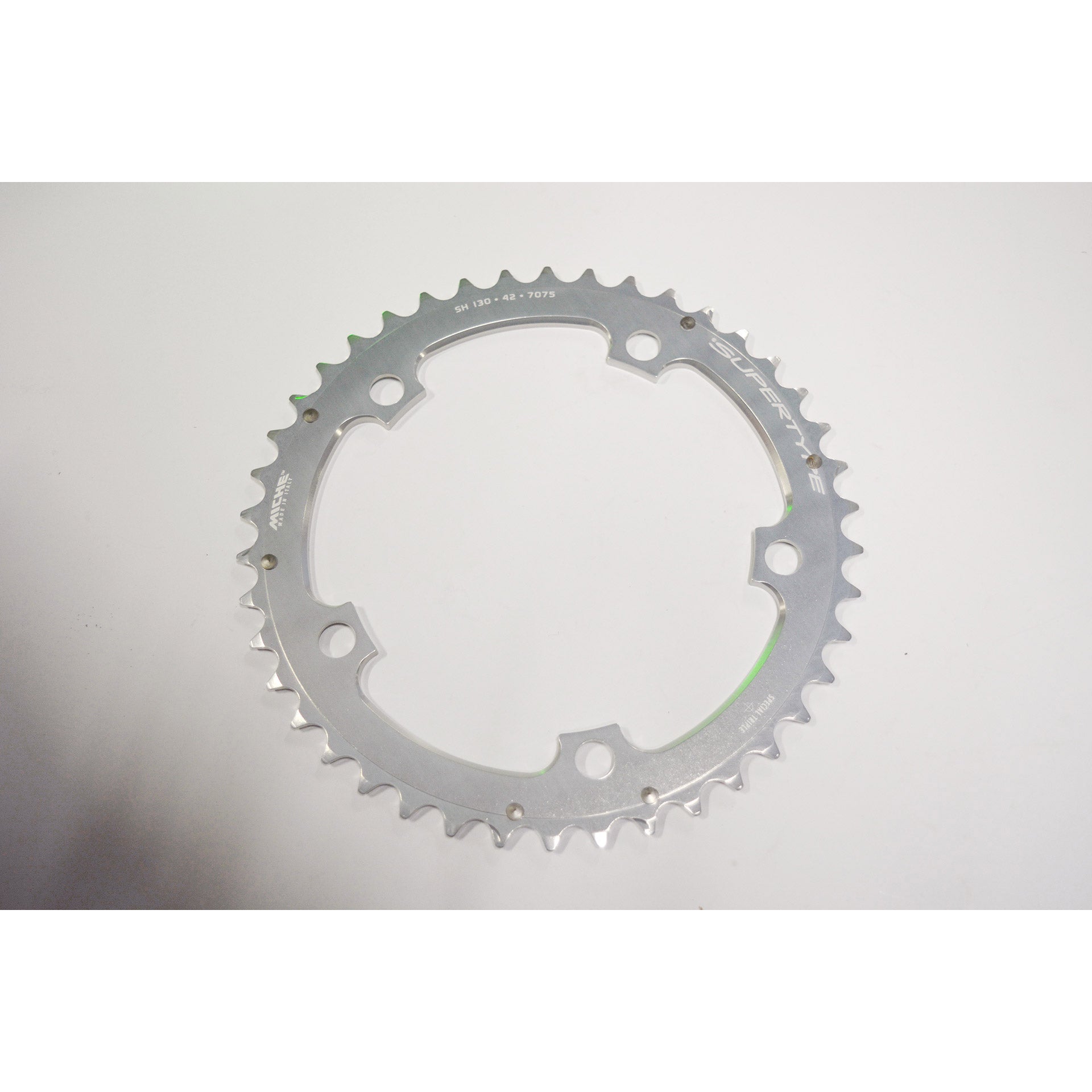 Miche kettingblad Supertype 130/42T shimano triple zilver
