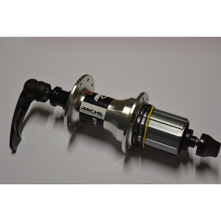 Miche rear hub Primato 20 gts shim 9v/10v/11v silver