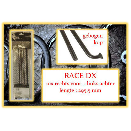 Miche spoke+nip. 10x RV+LA RACE AXT WP DISK clincher rim