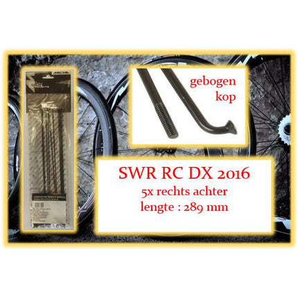 Miche spoke+nip. 5x RA SWR RC DX 2016