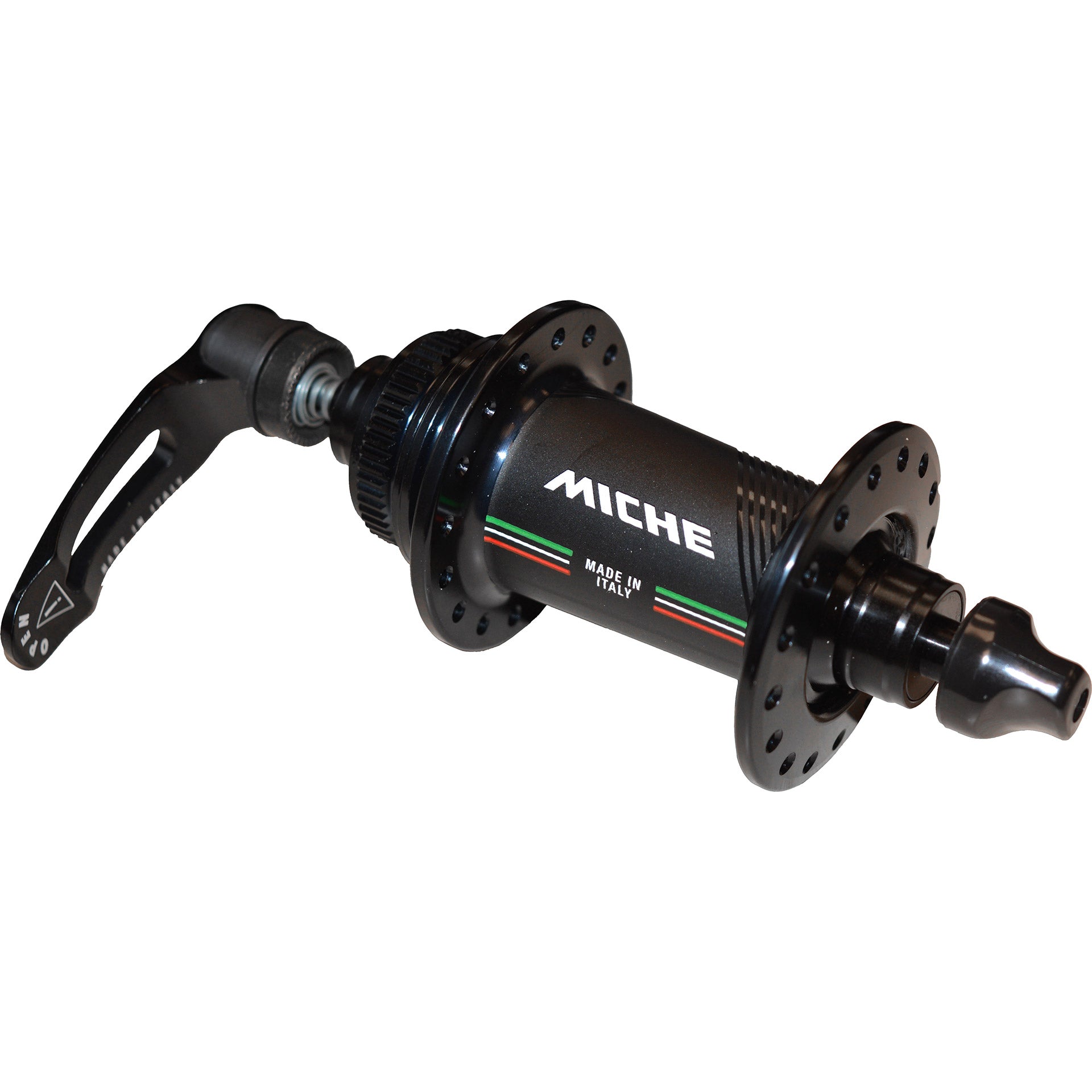 Miche voornaaf Race DX disc centerlock 32g zwart