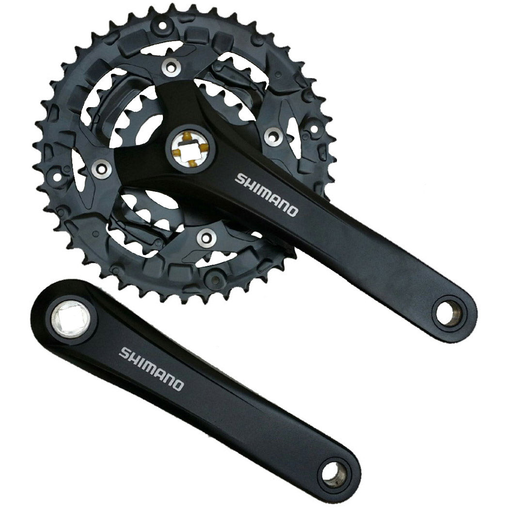 Shimano crankset Acera 9v 22/32/44t  -4mm 175mm zwart