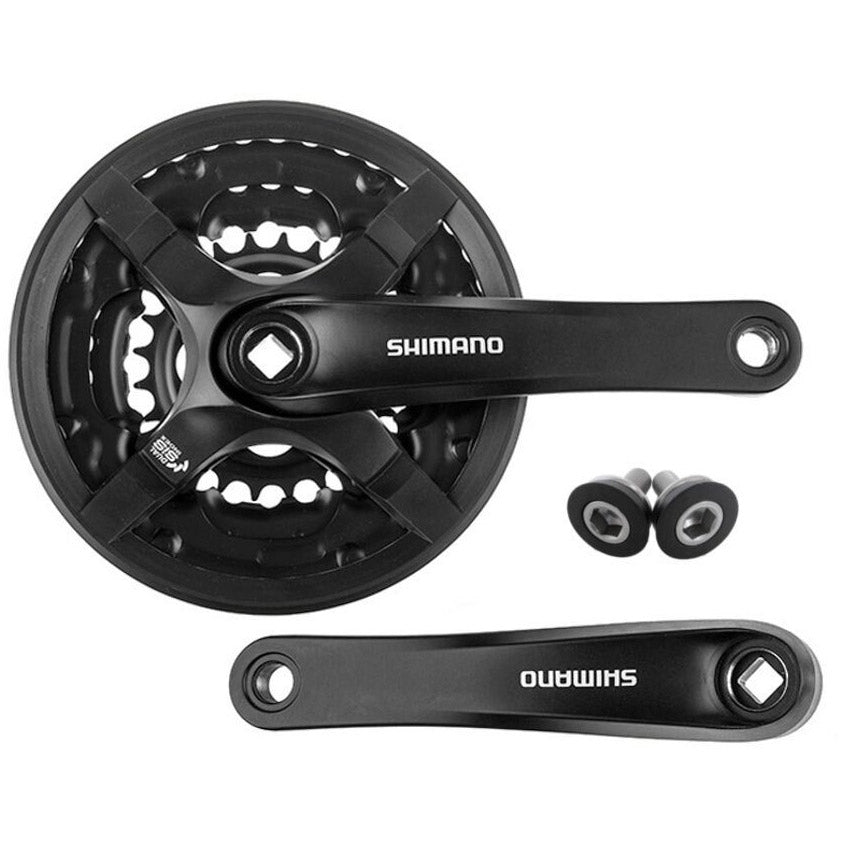 Shimano crankset Tourney 7/8v 24/34/42t kettingblad 175mm zw