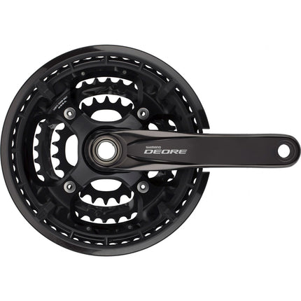Shimano crankset Deore 3x10v 175mm 26/36/48t zwart OEM