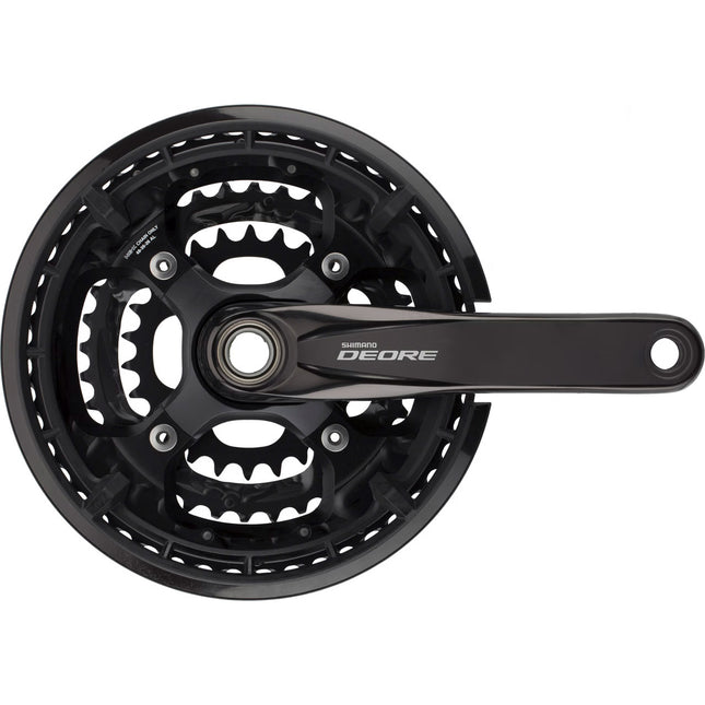 Shimano crankset Deore 3x10v 175mm 26/36/48t zwart OEM
