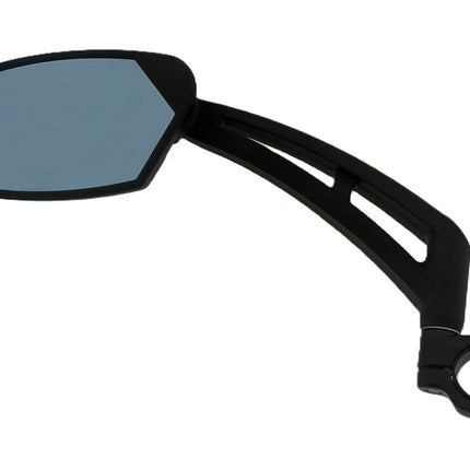 Mirage mirror DeLuxe with light-dimming convex glass and clamp