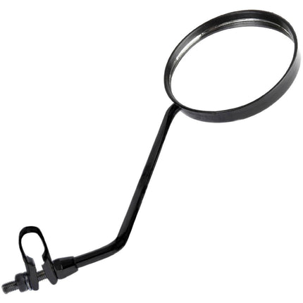 Mirage mirror round large, black