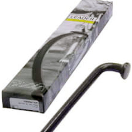 Sapim spoke Leader 13-270 stainless steel without nipple black (1 piece)