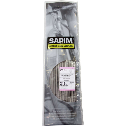 Sapim spoke Leader 14-234 stainless steel without nipple (1 piece)