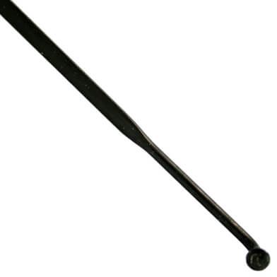 Sapim spaak CX-Ray 14-254 RVS z/nippel zw (1 stuk)