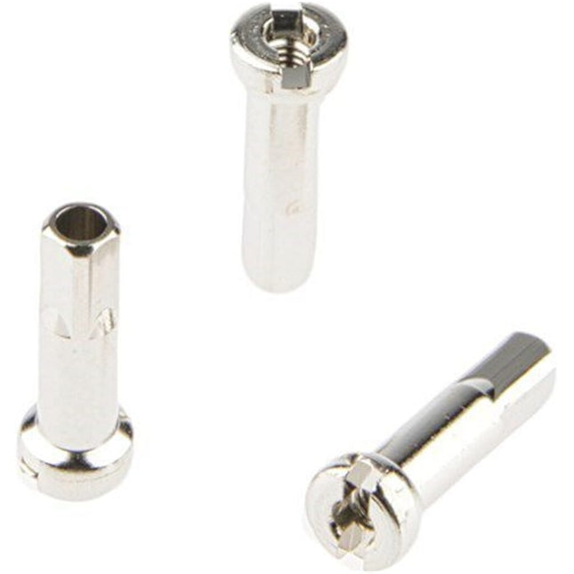 Alp écrou de rayon sp14 16mm laiton nickelé sachet (144 pièces)