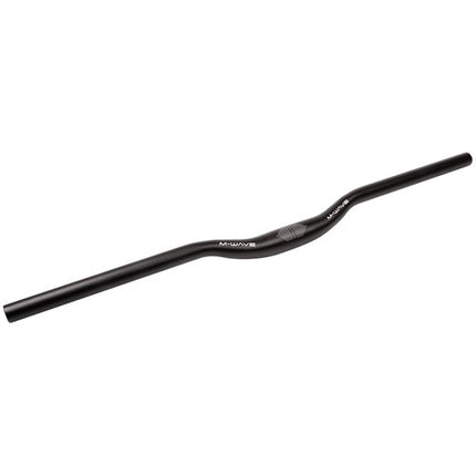 STUURBOCHT gebogen ALU ZWART 31.8 700mm rise 30mm 10gr.