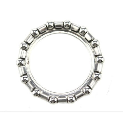 BALHOOFD KOGELRING 1" plat buitenmaat 37mm