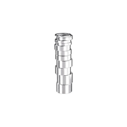 BALHOOFD VULRINGSET 1.1/8 ZILVER 4x2,6x5,6x10,4x15,4x20mm