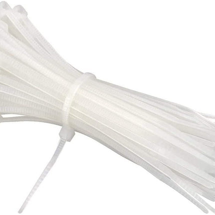 zak kabelbinder wit 200mmx2.5mm(100)