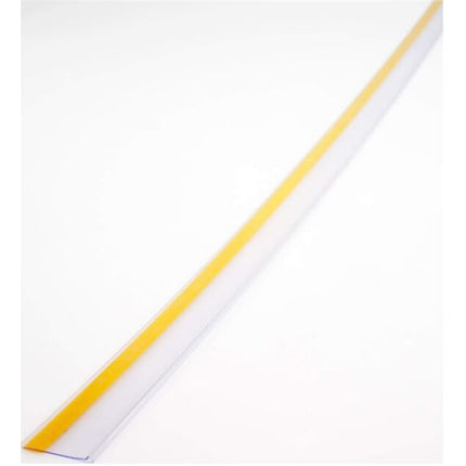 Price tag holder with adhesive strip - 100x4 cm