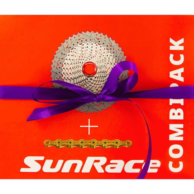 Sunrace combipack MZ800 12v HG 11-51T met ketting CN12Z