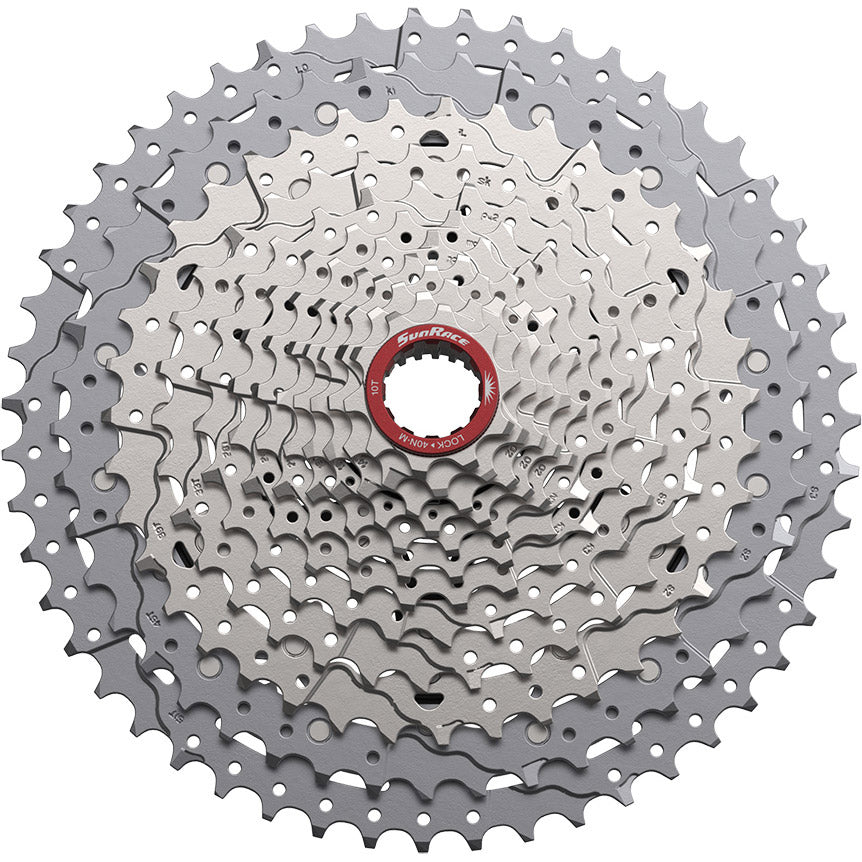 Sunrace cassette CSMZ932 12v 10-51t microspline zilver
