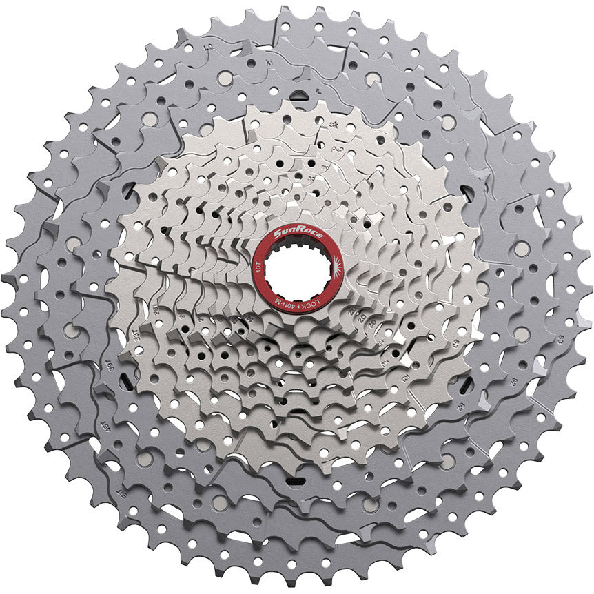 Sunrace cassette CSMZ933 12v 10-51t microspline zilver