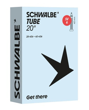 Schwalbe binnenband 20X1.3/8 28/40-406 SV6