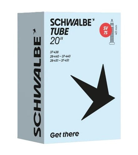 Schwalbe binnenband 20X1.3/8 SV7S 28/37-438/451