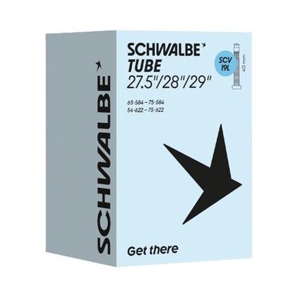 Schwalbe binnenband 27,5" 28" 29" SCV19L Clic valve 40mm