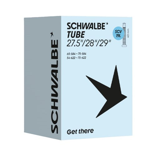 Schwalbe binnenband 27,5" 28" 29" SCV19L Clic valve 40mm