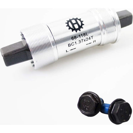 Trapas 68/118mm BSA aluminium cups